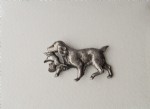 Sterling Silver Spaniel with Woodcock Lapel Pin-Hat Pin/Tie Tack 